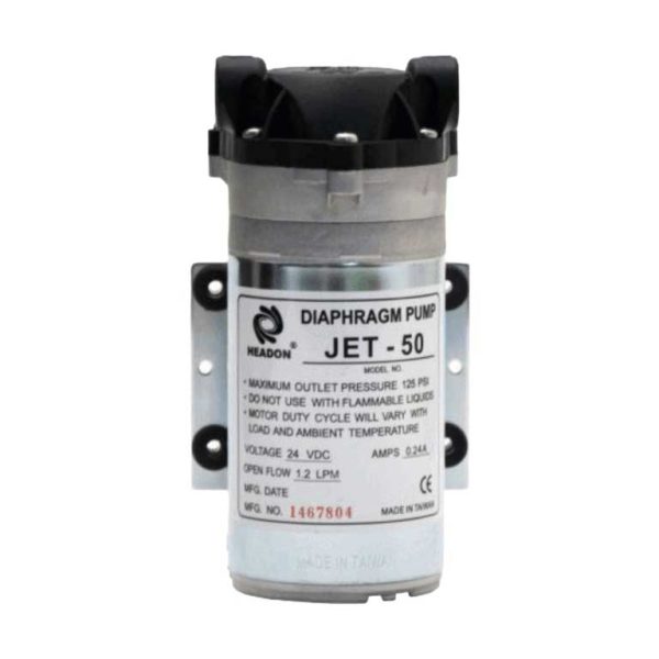 پمپ 24 ولت دستگاه تصفیه آب مدل JET-50 تايواني