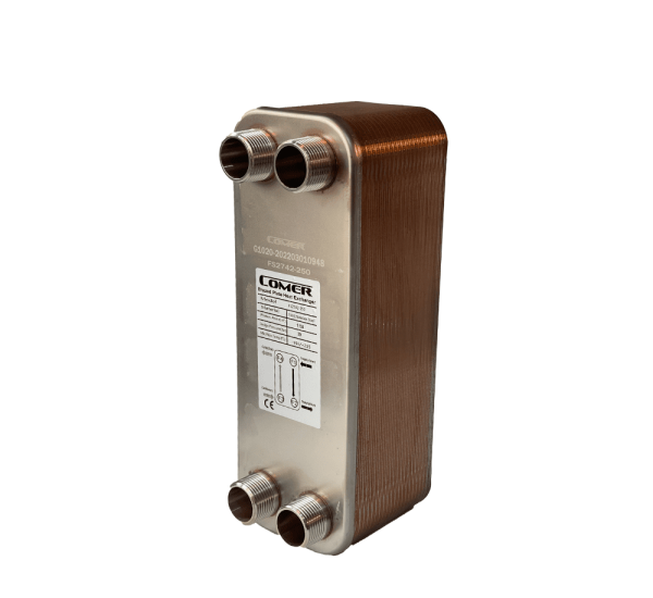 مبدل صفحه‌ای استیل 2500 لیتری کامر COMER مدل FS2742-250 - Image 3